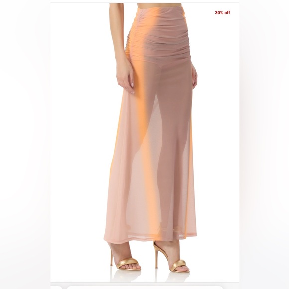 NWT AFRM Anika Maxi Skirt - Picture 3 of 10